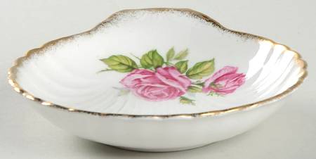 Orleans Rose Shell Shaped Dish