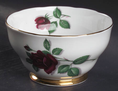 Red Velvet Open Sugar Bowl