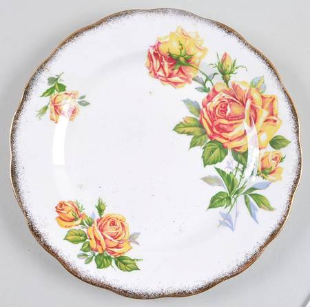 Romany Rose Salad Plate