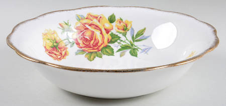 Romany Rose 9" Round Vegetable Bowl