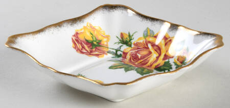 Romany Rose Small Square Sweet Meat Dish