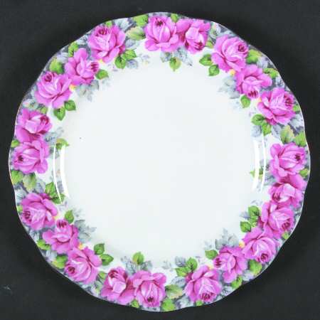 Rose of Sharon Salad Plate