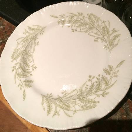 Whispering Grass Salad Plate