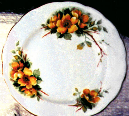 Wild Rose Dinner Plate