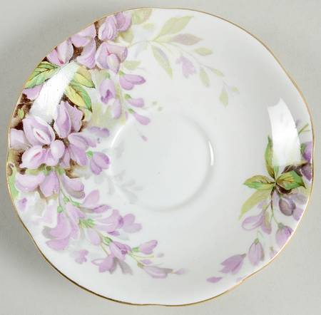 Wistaria Saucer for Demitasse Cup