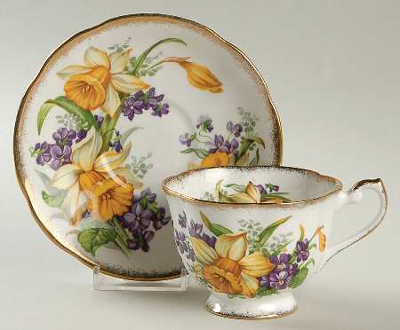 Woodland Wonder Footed Cup & Saucer Set