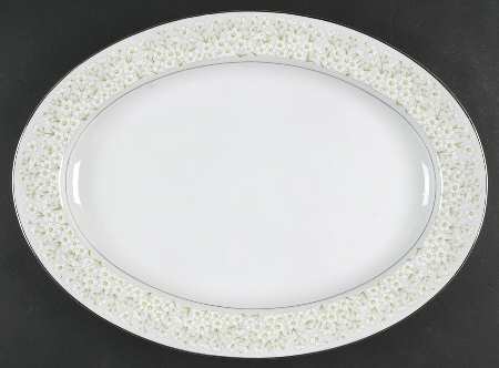 Collage 16" Oval Serving Platter