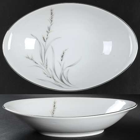 Eternally Yours 11" Oval Vegetable Bowl