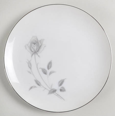 Midnight Rose Bread & Butter Plate