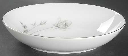Midnight Rose 10" Oval Vegetable Bowl