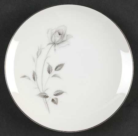 Midnight Rose Bread & Butter Plate