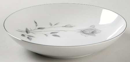 Midnight Rose Coupe Soup Bowl