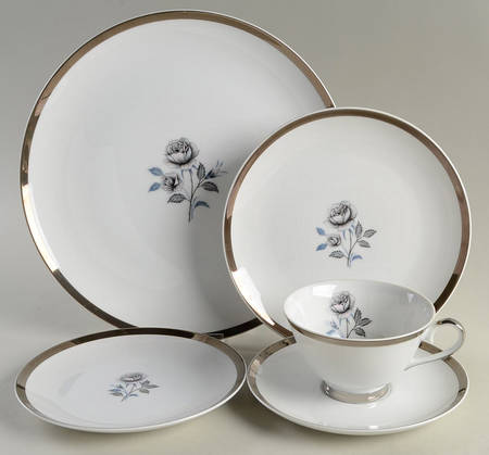 Moonlight Rose 5 Piece Place Setting