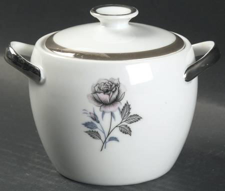 Moonlight Rose Sugar Bowl & Lid