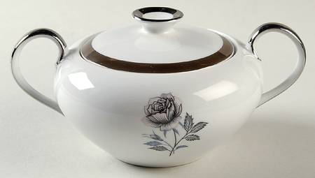 Moonlight Rose Sugar Bowl & Lid