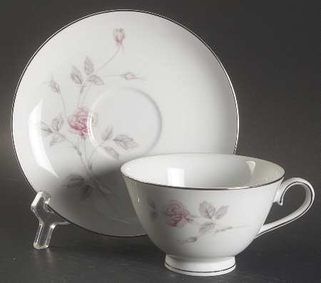 Remembrance Footed Cup & Saucer Set