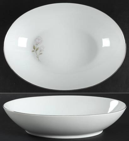 Romance 10" Oval Vegetable Bowl