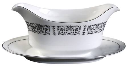Trousseau Gravy Boat with Attached Underplate