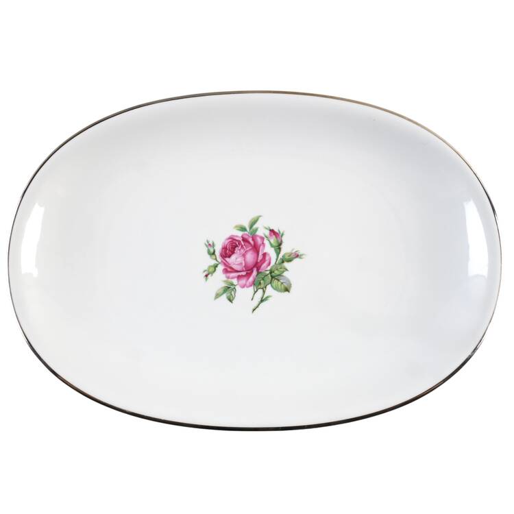 Sharon 15" Oval Serving Platter