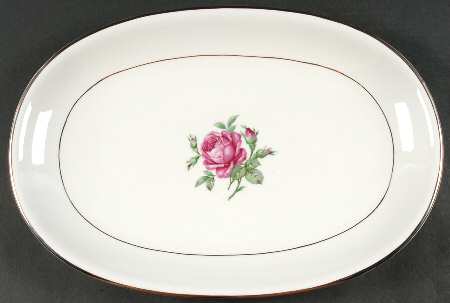 Sharon 15" Oval Serving Platter by Royal Signet