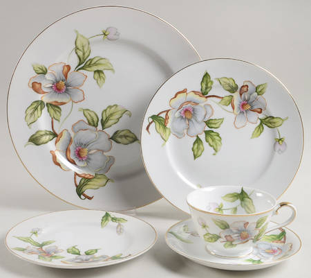 Dogwood 5 Piece Place Setting