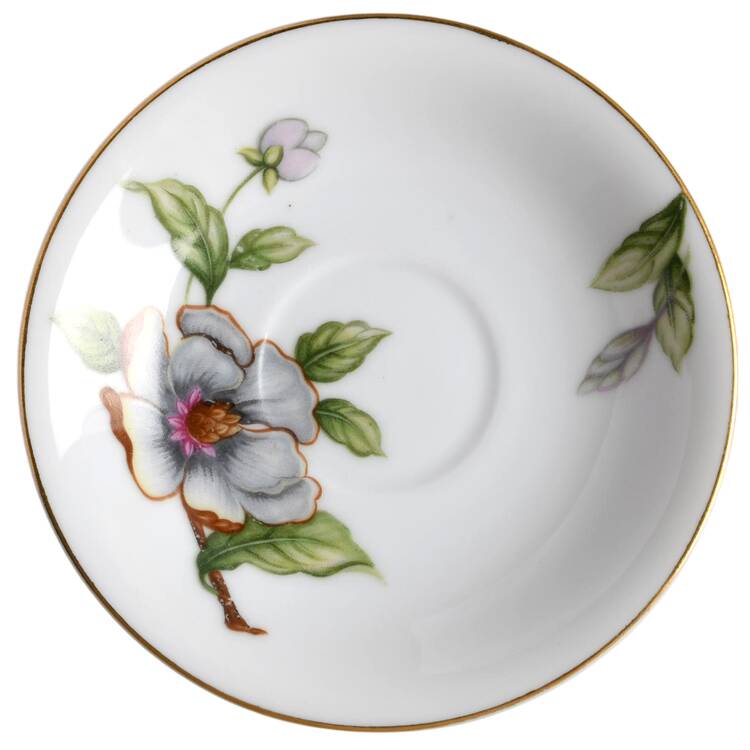 Dogwood Saucer for Demitasse Cup