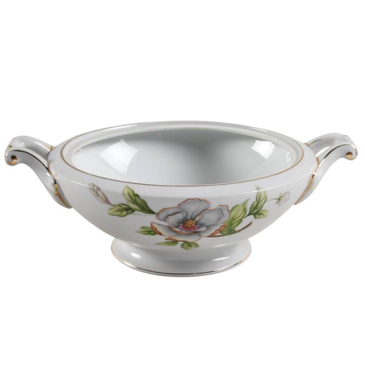 Dogwood Round Vegetable No Lid