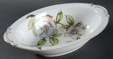 Dogwood 11" Oval Vegetable Bowl