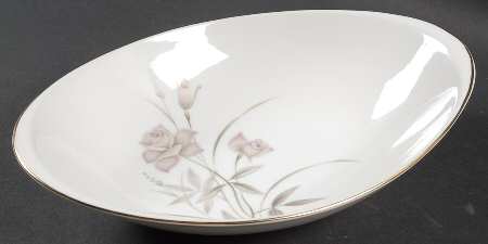 Blush Rose 11" Oval Vegetable Bowl