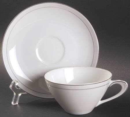 Forever Yours Flat Cup & Saucer Set
