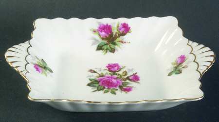 Antique Rose Nut Dish