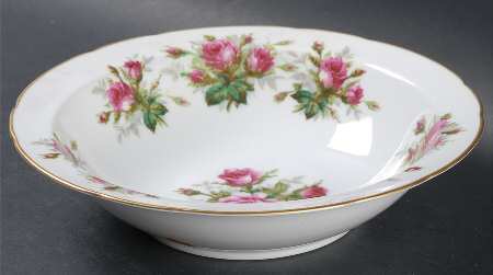 Antique Rose 9" Round Vegetable Bowl