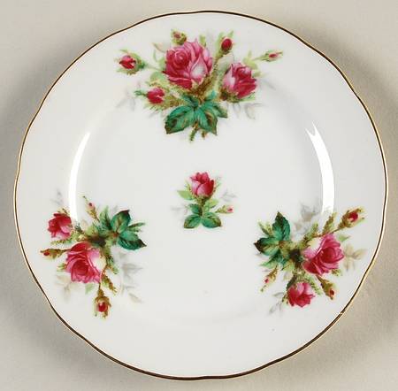 Antique Rose Bread & Butter Plate