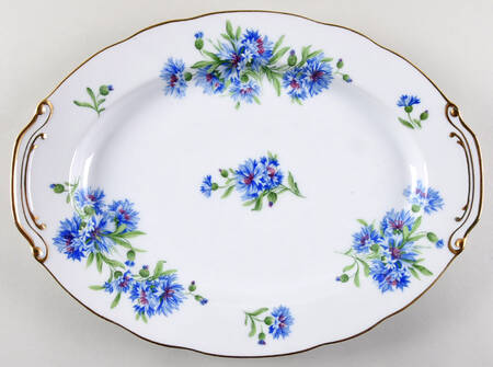 Meadow Belle 14" Oval Serving Platter