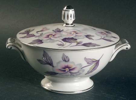 Silver Dawn Sugar Bowl & Lid