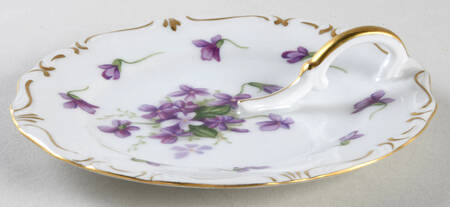 Spring Violets Lemon Dish