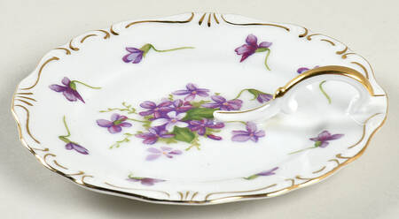 Spring Violets Lemon Dish
