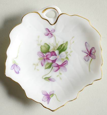 Spring Violets 4" Ashtray