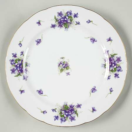 Spring Violets 12" Chop Plate (Round Platter)