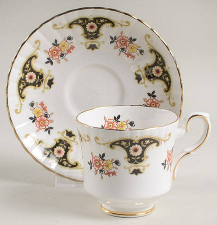 Balmoral Footed Demitasse Cup & Saucer Set
