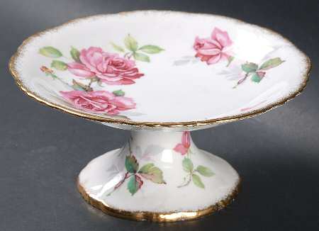 Berkeley Rose Round Compote (Height X Width)