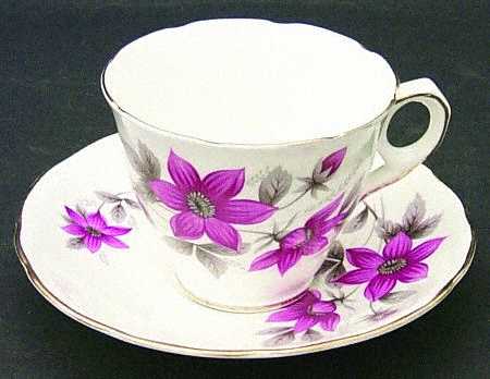 Evesham Footed Cup & Saucer Set