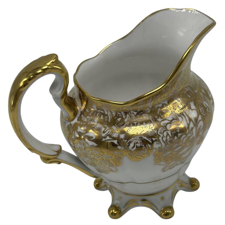 Golden Bouquet Creamer