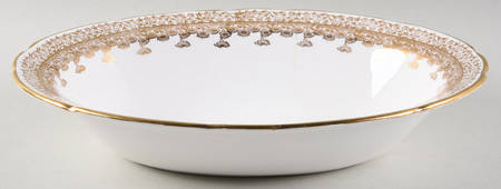 Gold Regent 10" Oval Vegetable Bowl