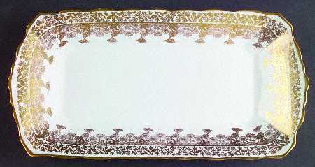 Gold Regent Large Sandwich Tray