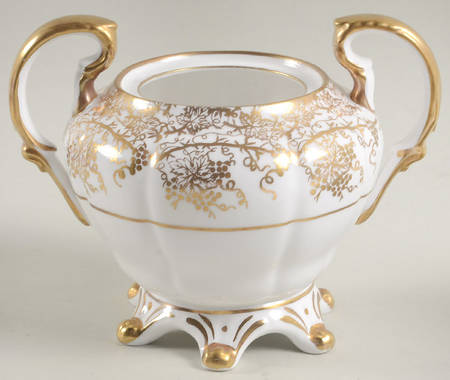 Grape Vine Sugar Bowl No Lid