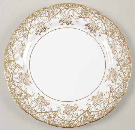 Grape Vine Salad Plate