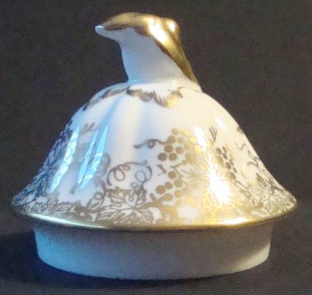 Grape Vine Lid for Sugar Bowl