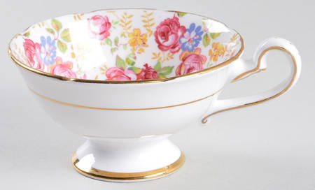 June Roses Footed Cup