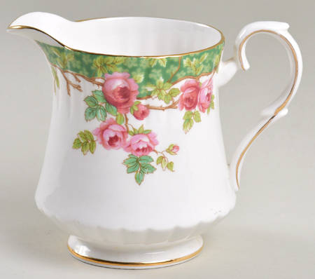 Olde English Garden Green Creamer
